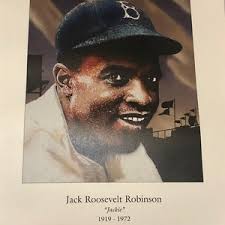 Ralph Branca y Jackie Robinson