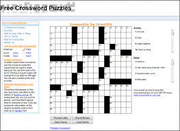 Test your crossword skills with this free daily online crossword puzzle! The Best Websites For Finding Free Puzzles To Solve
