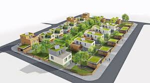 16 Maisons Locatives Qe Et Passif Quartier Des Merlattes Atelierphilippemadec Plan D Amenagement Urbain Projet Architecture Architecture