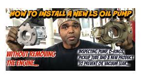 Depending on the franchise, these express shops often offer you the option to remain depending on engine design you can leave too much old oil in the vehicle, that simply can't be accessed by the pump. Getting Creative Changing Ls Oil Pump Without Removing The Engine