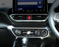 ライズ ロッキー エアコンスイッチパネル 1p toyota raize daihatsu rocky a200a a210a メッキ パーツ カスタム アクセサリー インテリアパネル ダイハツ ロッキー トヨタ