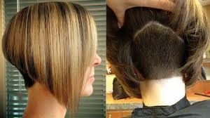 Watch and learn from stylist alisha heide from die haarschneiderei perfoming a great short bob haircut for women. Short Nape Haircuts Nape Shave Hair Cut Women Youtube