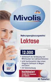 Mivolis Laktase 12 000 Tabletten 40 St 14 G Dauerhaft Gunstig Online Kaufen Dm De