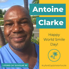 Oops, World Smile Day came and went but we are still finding reasons to  smile and celebrate our Lyford Cay Scholars, so today we are spotlighting  the work of periodontist and implant