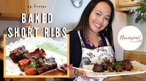2 hours at 350 degrees f. Oven Baked Short Ribs Youtube