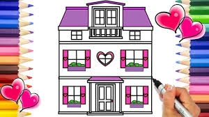 Doll House Coloring Pages Doll House Coloring Book Cute Baby Doll Ho Baby Doll House House Colouring Pages Cute Baby Dolls