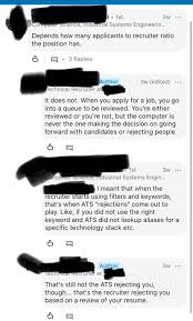 Candidates Job Hunters Who Have Never Worked In Recruiting Or Used An Ats I Can T Get Past The Ats Auto Reject Recruiter Ats Systems Don T Auto Reject Resumes The Result Recruiting