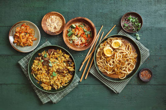 Asian Rice and Noodles