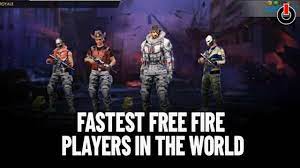 Fastest player in free fire. Top 7 Fastest Free Fire Players In The World August 2021