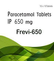 Frevi 650mg Paracetamol Tablets, Salz & Halz enterprises, Non prescription  at Rs 17.7strip in Pondicherry