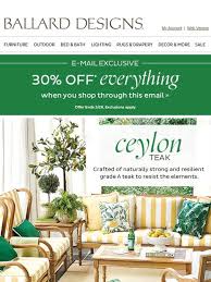 Our team provides professional and dedicated customer care to ensure customer satisfaction. Ballard Designs Teak Tock It S Time To Shop Milled