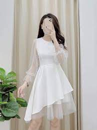 Pin By Cikgu Noorazlizamajid On Thời Trang Korean Fashion Dress Cute White Dress Girls Fashion Dress