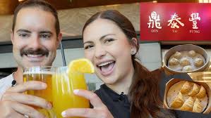 John Teng Tries Din Tai Fung's Chocolate Dumplings at South Coast Plaza in  Costa Mesa