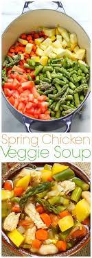 Spring Chicken Vegetable Soup Baker By Nature Recipe Vegetable Soup With Chicken Vegetable Soup Healthy Chicken Vegetable Soup Healthy