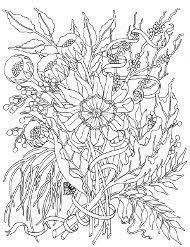 Kwiaty dla dzieci i dorosłych do druku za darmo oraz do pobrania w pliku pdf, jpg, format a4. Kolorowanki Relaksacyjne Dla Doroslych Do Wydruku Mandale Tapestry Home Decor Decor