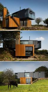 Shipping Container Home By Patrick Bradley Architects Step Back Ideas Maison Conteneur Maison Maison Moderne