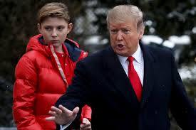This way, he is closer in. Trump Says Football Is Too Rough For Barron Too Soft For America Vanity Fair
