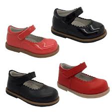 Girls Shoes Grosby Mousey Mary Jane Toddler 4 Colours Plain