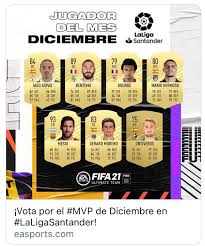 Fifa 21 la liga potm items. La Liga Potm Nominees For December Benzema Fifa