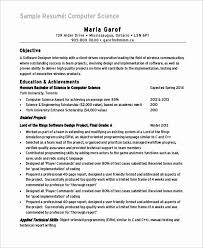 Use our professionally crafted computer science resume sample and expert writing tips to build a standout resume and land the for recent graduates or those seeking internships, a good objective should list Computer Science Resume Internship Elegant Sample Puter Science Resume 8 Examples In Word Pdf Resume Good Resume Examples Computer Science