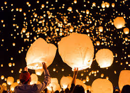 Night Lights A Sky Lantern Festival Sky Lanterns Lanterns Lantern Lights