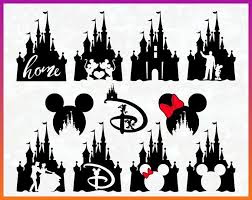 Disney Castle Svg Disney Svg Disney Shirt Svg Mickey Mouse Svg Etsy Disney Tattoos Disney Castle Outline Disney Silhouettes