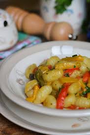Gnocchi Di Patate Con Zucchine Melanzane E Peperoni Farina Lievito E Fantasia