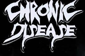 Chronic Disease Metal Band Logos Silhouette Stencil Metallic Logo