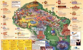 Magic kingdom '70s map of the magic kingdom from the 1970's. Disneys Hollywood Studios Map Studioscentral Com
