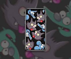 Maybe you would like to learn more about one of these? The Itchy Scratchy Show Cell Phone Wallpaper Black Background In 2021 Cool Wallpapers For Phones Phone Wallpaper Itchy Scratchy