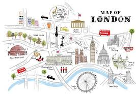 You can find on this page a map showing london boroughs and a map presenting london neighborhoods. Illustration London Map Paris Paris Map Trip Inspiring Picture On Favim London Map Illustrated Map London Print