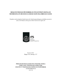 Siapa perlombaan karya tulis ilmiah? Pdf Rekonstruksi Pendidikan Pesantren Dengan Membangun Budaya Ilmiah Dan Islamisasi Sains