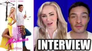02/12/2021 (us) comedy 1h 37m. Me You Madness Stars Louise Linton Ed Westwick On Fancy House 80s Songs Sofa Couch And More Rama S Screen
