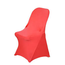 Coral Spandex Stretch Folding Chair Cover Clearance Sale Folding Chair Covers Chair Covers Wedding Chair Cover