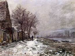 30004204 von monet, claude 3364 x 2684 pixel. Lavacourt In Winter Claude Monet Fine Art Biblio
