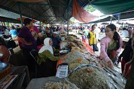 Kota belud dan tamu besar. The Biggest Market In Sabah