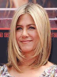 Jennifer Aniston Long Bob Haarschnitt Rundes Gesicht Haarschnitt Bob Haarschnitt