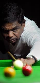 Asia's Top Billiards and Junior Snooker players at the table