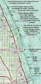 I was metal detecting using my at pro, i have only been detecting for when we got back to new hampshire where we live i placed the coin in vinegar for about twenty minutes and the salt scales were gone. Southeast Florida Sites Spanish Treasure Florida East Coast Map Of Florida