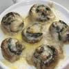 Set of 4, french escargot baking plate snail dish 6 holes server set. 1