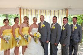 Michigan Diy Wedding By Emilia Jane Love Wed Bliss Grey Wedding Decor Yellow Grey Weddings Yellow Wedding Theme