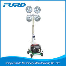 Any light tower parts and components that are broken or worn will be fully repaired or replaced as required. China Trailer Mounted Lighting Towers For Sale China Generator Lighting Tower Mobile Lighting Tower