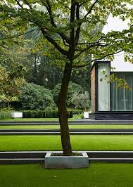 Www Buytengewoon Nl Villengarten Minimalistischer Garten Mit Ebenen Mit Moderner Villa Ebene Lawn And Landscape Garden Landscape Design Landscape Design