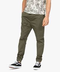 Pantalons homme à petits prix: Gemo Vetements Pantalon Homme En Toile Avec Taille Et Bas Elastique Vert Homme Gemo