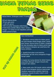Tepung 1 1/2 cawan 2. Bingka Tepung Beras Pandan Beras Food Food And Drink