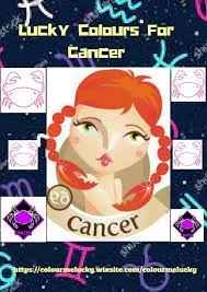 The color black, grey, and navy blue are the colors cancer ascendant should completely refrain from using in their lifetime. What Is The Lucky Colour For Cancer