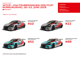 Online live stream übertragung schauen fia wtcr, nurburgring (05.06.21). Fia Wtcr 24h Nurburgring 2019 Spotter Guide Audi Mediacenter