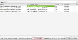 Reproducing the problem / single page performance debugging. Seo Spider Tabs Screaming Frog