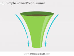 Simple Funnel Diagram For Powerpoint Presentationgo Com