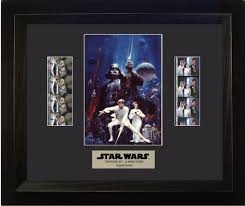 Star wars framed trio movie film cell memorabilia collectible gift cinema. Movie Film Cells Stargate Cinema